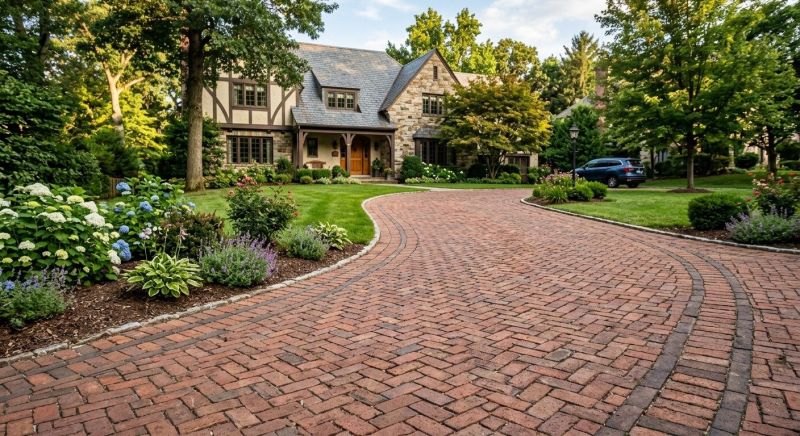 Brick Driveway Paving in Stamford, CT