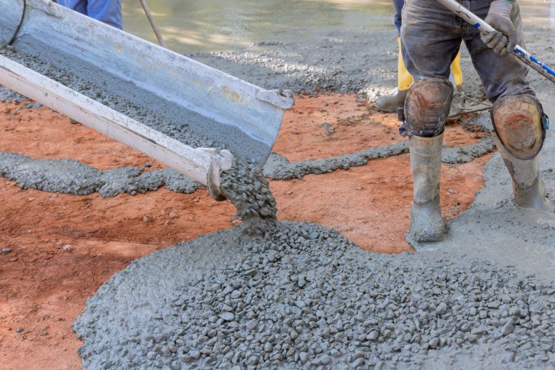 Pouring and Curing Concrete
